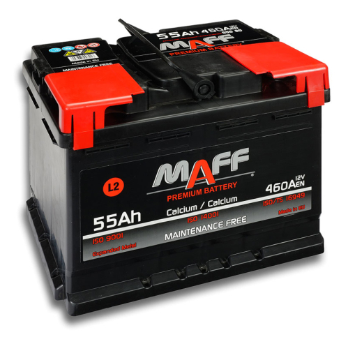 MAFF 55Ah 12V 460A 242x175x175