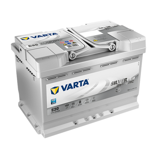 VARTA Silver dynamic AGM START-STOP 70Ah 278x175x190 760A A7