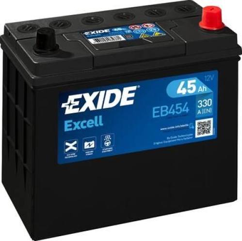 EXIDE Excell 12V 45Ah 330A 237x127x227