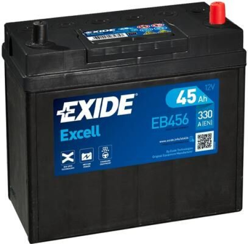 EXIDE Excell 12V 45Ah 300A 237x127x227