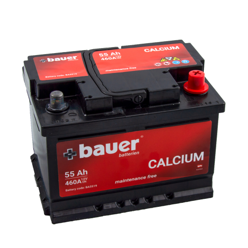 BAUER Calcium 55Ah 12V 460A 241x175x175