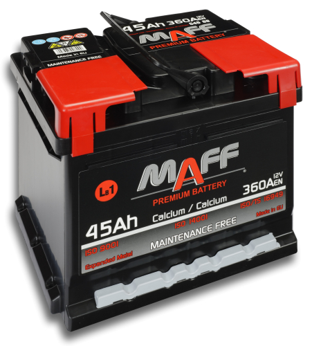 MAFF 45Ah 12V 360A 205x175x175