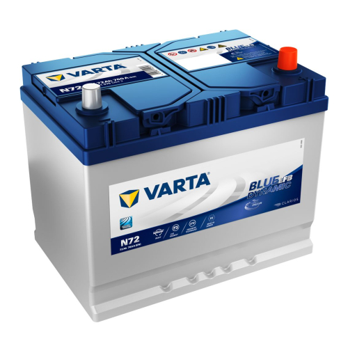 VARTA Blue dynamic EFB START-STOP 72Ah 12V 261x175x225 760A