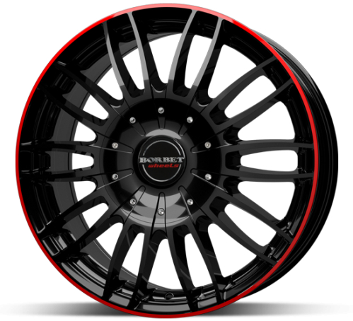 Borbet CW3 Red 7,5x18 5x120 ET45