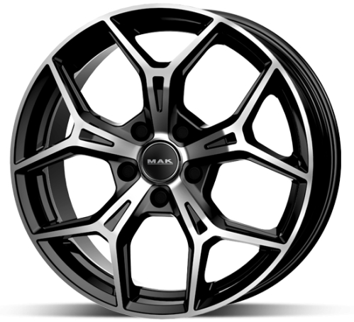 MAK Epica Black 6,5x17 5x114 ET50 64,1