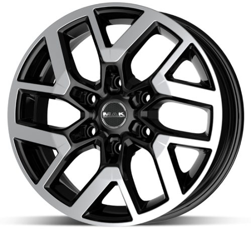 MAK Gravel Black 7x17 6x120 ET50