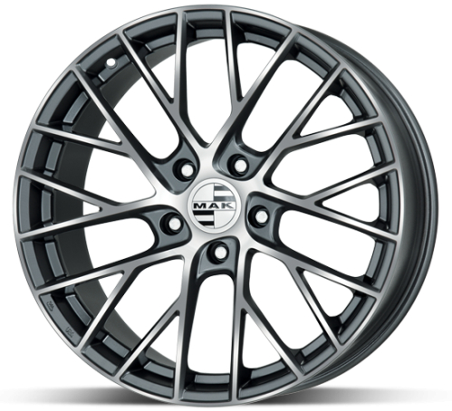 MAK Monaco GunMetal 8,5x19 5x112 ET39