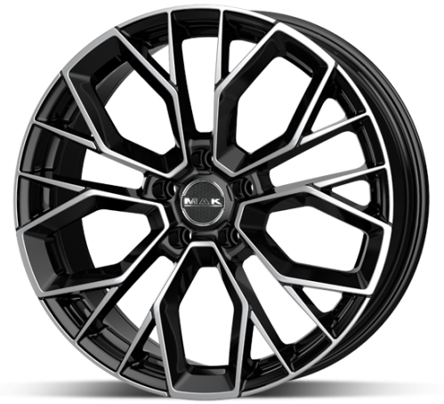 MAK Stilo Black 8,5x20 5x114 ET30