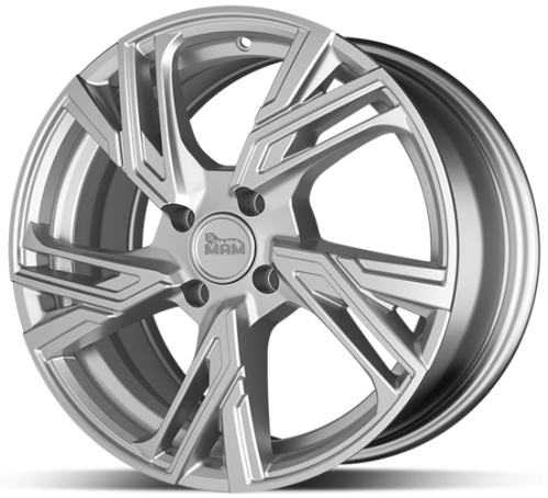 MAM RS5 Silver 7,5x17 5x100 ET35